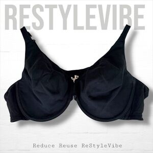 CACIQUE Bra Size 46C Unlined Full Coverage Style Underwire Adjustable Straps